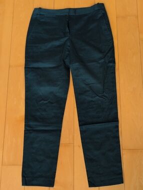 Zara Women's Dark Teal Slim Chinos